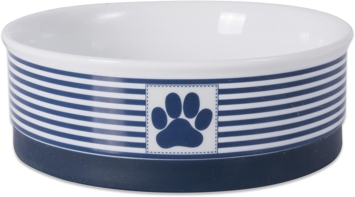 Paw & Patch Ceramic Pet Collection, Medium Bowl, 6X2