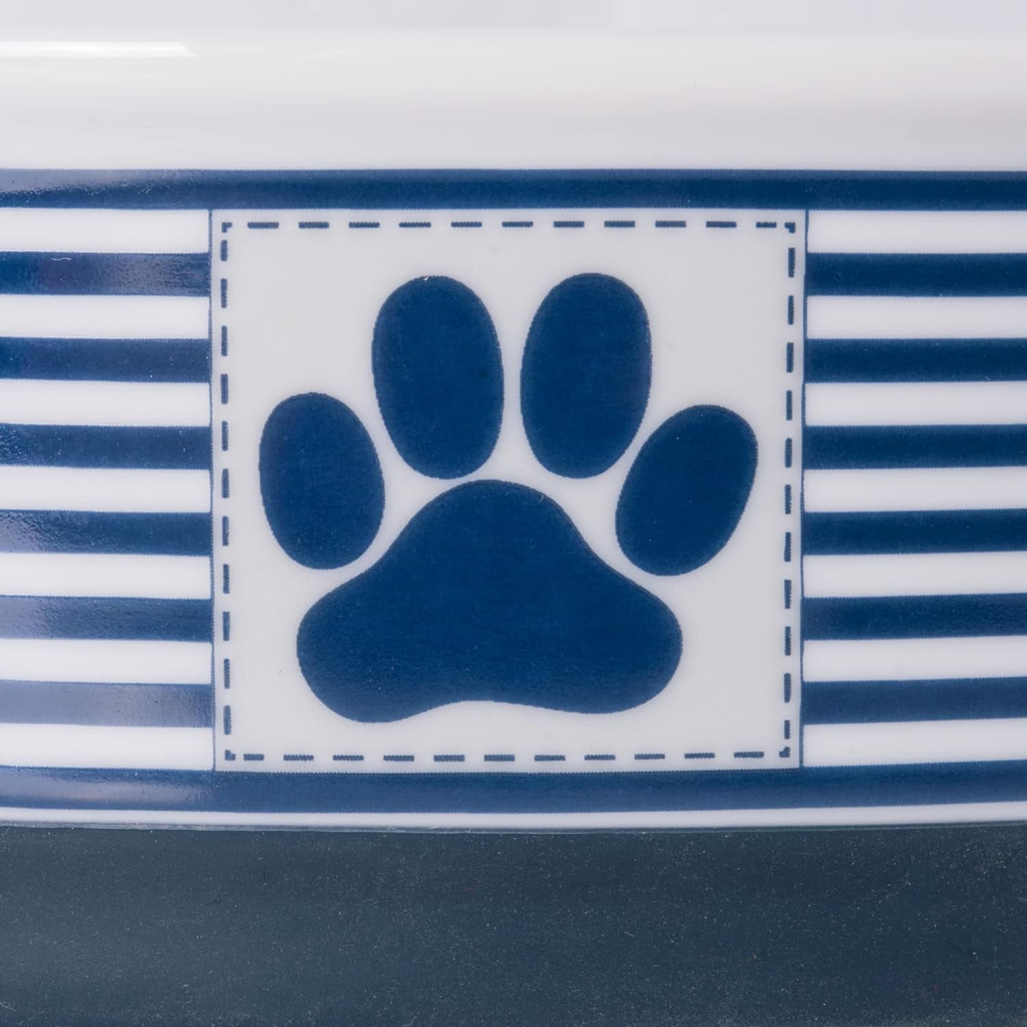 Paw & Patch Ceramic Pet Collection, Medium Bowl, 6X2